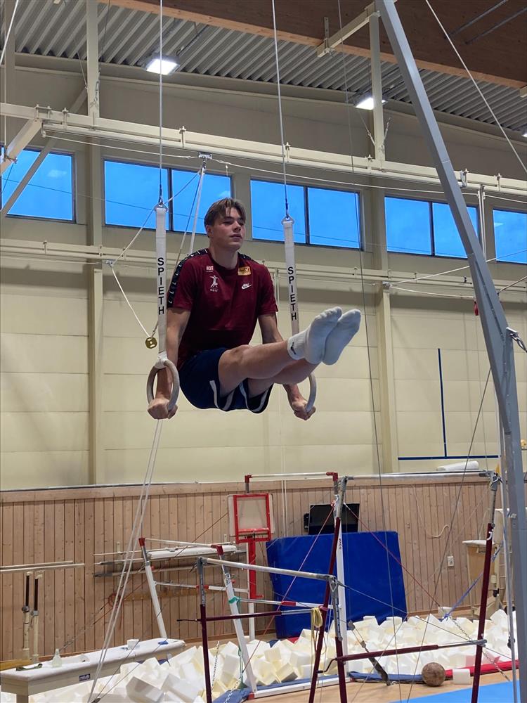 Brian Rugland. Landslagsutøver turn - Klikk for stort bilde