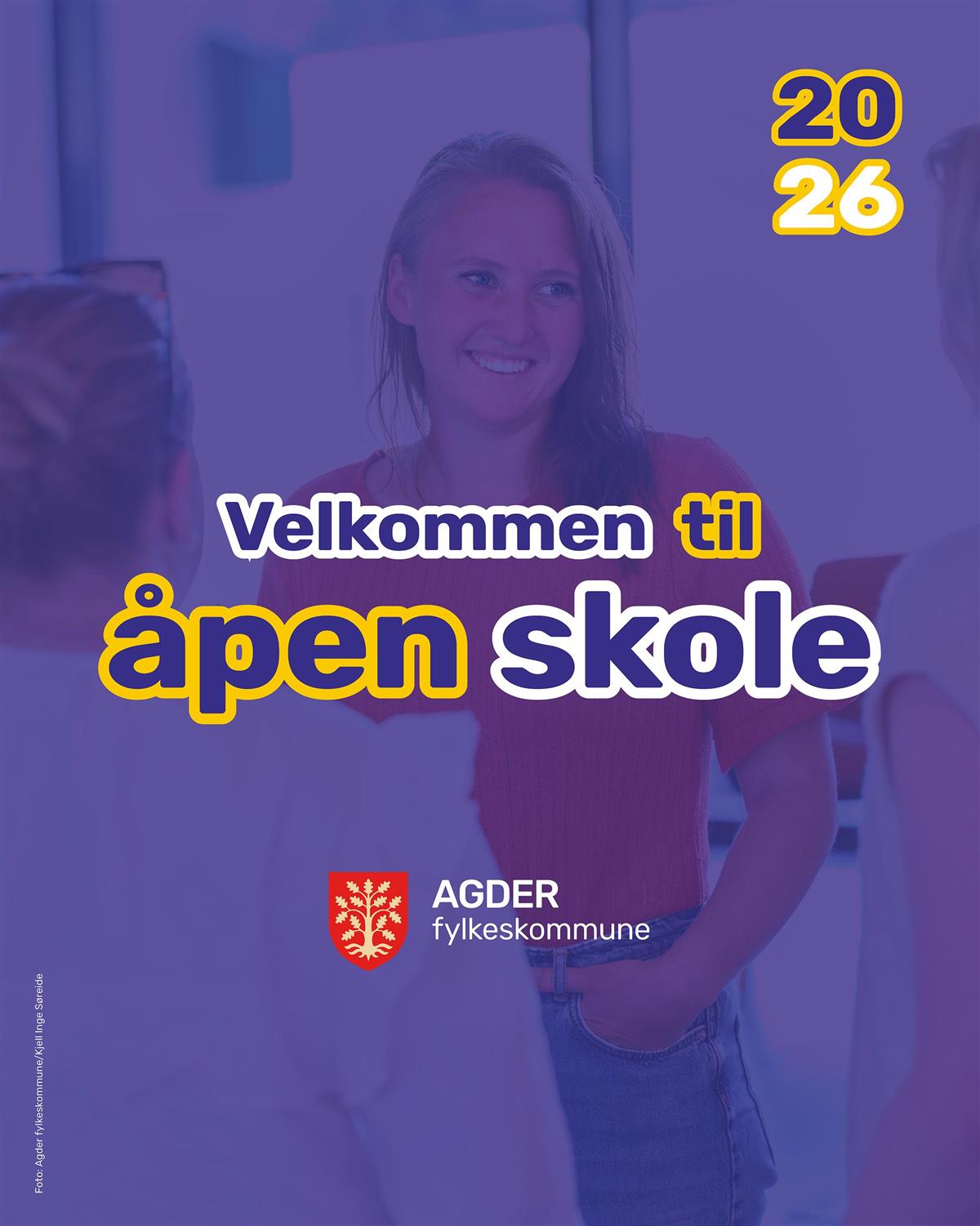 Åpen skole 2026 flyer