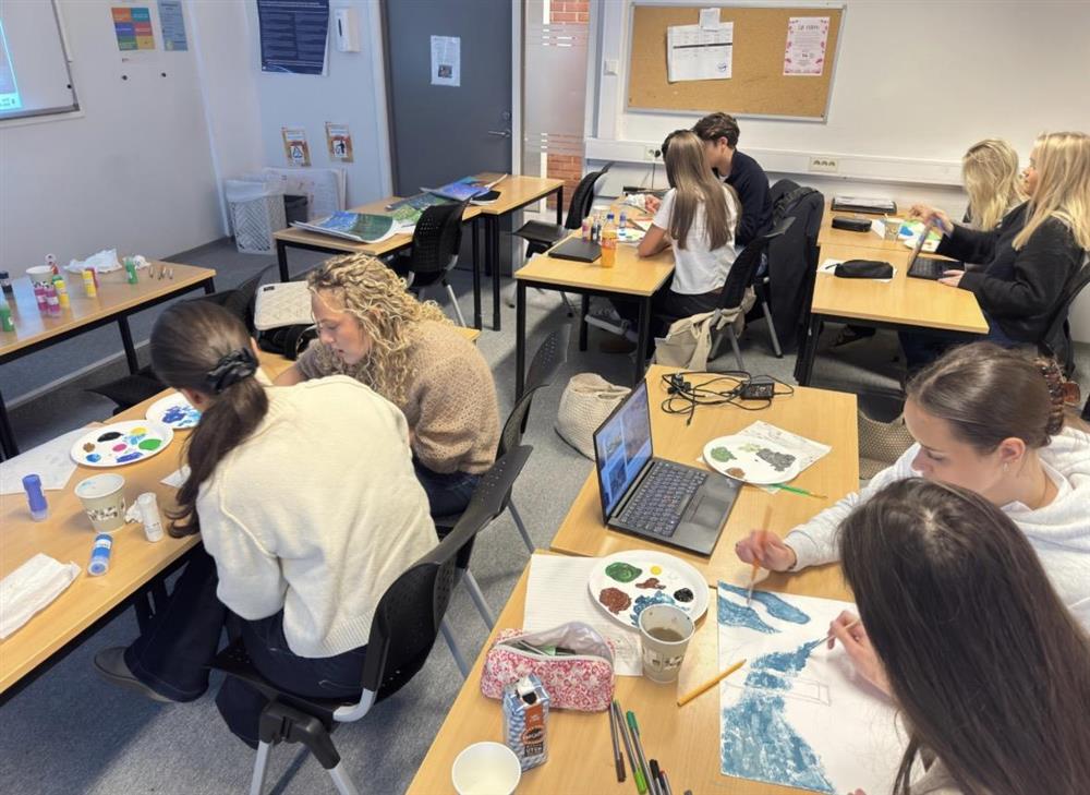 Bilde fra språkuka - Klikk for stort bilde