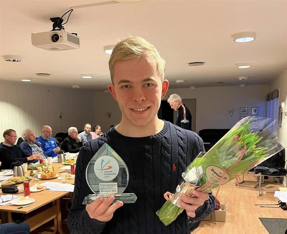 Nicolaj Guldbrandsen. Landslagsutøver para friidrett - Klikk for stort bilde