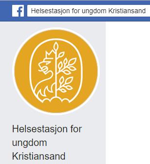 Logo for helsestasjon for ungdom i Kristiansand - Klikk for stort bilde